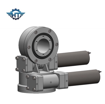 comprare Helical Gear Enclosed Housing Dual Axis Slew Drive Model SDE21 With AC 380 Motor For Solar Tracker online manufacture