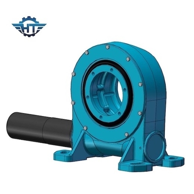 comprare 2 ingranaggio a vite continua biassiale di vuotamento di asse 24VDC per il sistema solare dell'inseguitore di asse doppio online manufacture