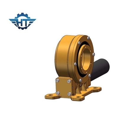 comprare High Efficiency Small Slew Drive With 24VDC Planetary Gear Motors For Solar Trackers online manufacture