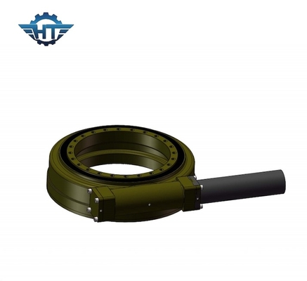 comprare Piccola unità di rotazione chiusa orizzontale con motore da 24 V CC con inseguitori solari inclinati online manufacture