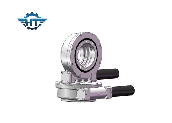 comprare Vertically And Horizontally Mounted Dual Axis Slewing Gear Drive With 24 VDC Motors online manufacture
