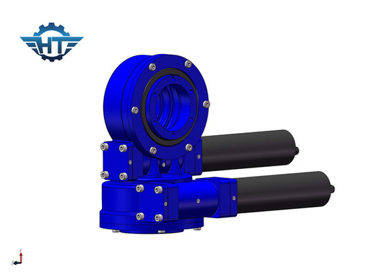 comprare Blue SDE3 Dual Axis Slew Drive For Solar Tracker With Enclosed Housing online manufacture