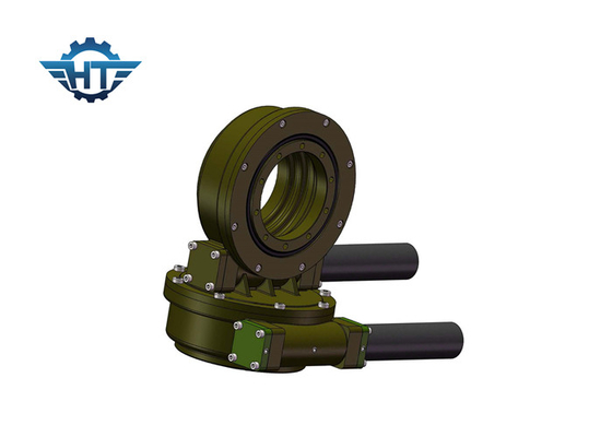 comprare Envelop Dual Axis Worm Gear Slew Drive With 12vdc Electrical Motor , Long Life online manufacture