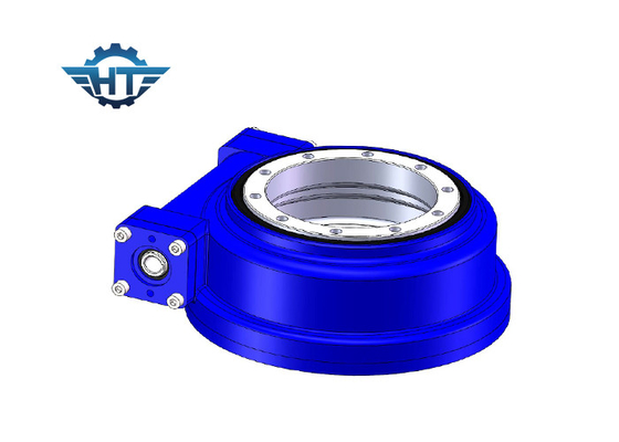 comprare 7 Inch IP66 Small Backlash Worm Gear Slew Drive With Special Hydraulic Motor For Construction Machinery online manufacture