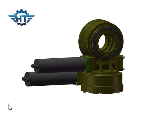 comprare High Backlash Small Dual Axis Slew Drive Worm And Gear Structure For Solar Tracking System online manufacture