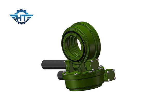 comprare Dual Axis Small Slew Drive With 24VDC Planetary Geared Motor For Solar Tracking System online manufacture