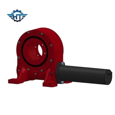acquistare VE7 Hourglass Worm Gear Slew Drive per tubo quadrato da 120 mm Tracker solare a singolo asse online manufacture