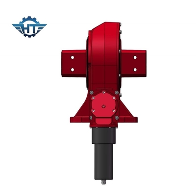 3 pollici IP66 Small Slew Drive con motore di ingranaggi planetari 24VDC per il sistema di tracciamento solare inclinato