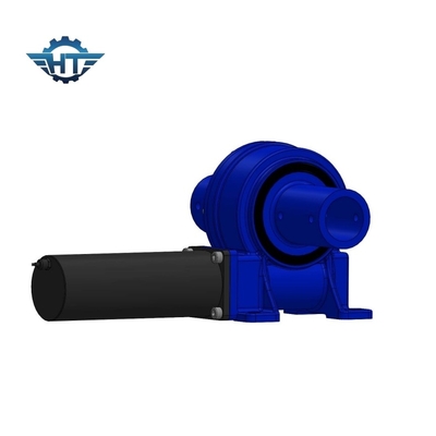 Ve5 Modello montato orizzontalmente motore a catena di traino a vermi con motori a catena di 24 V a corrente continua per tracciatori solari