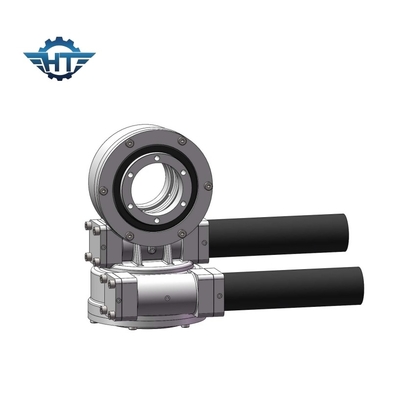 Sde7 Dual Worm Gear Solar Slew Drive con motore planetario a 24 Vdc per tracciatori