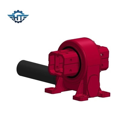 VE7 Gearbox a trasmissione a catena con alloggiamento chiuso e vermi a clessidra per tracciatori solari
