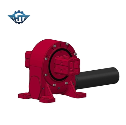 Vertical Worm Gear Solar Tracker Slew Drive, verme a clessidra per il sistema di tracciamento solare