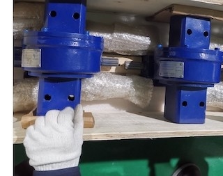 3 pollici di cambio del verme con il motore per il sistema di tracciamento del pannello solare dell'onere gravoso