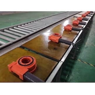Contatto di dente dell'inseguitore SE3 di Inlined multi del singolo di asse azionamento solare di vuotamento